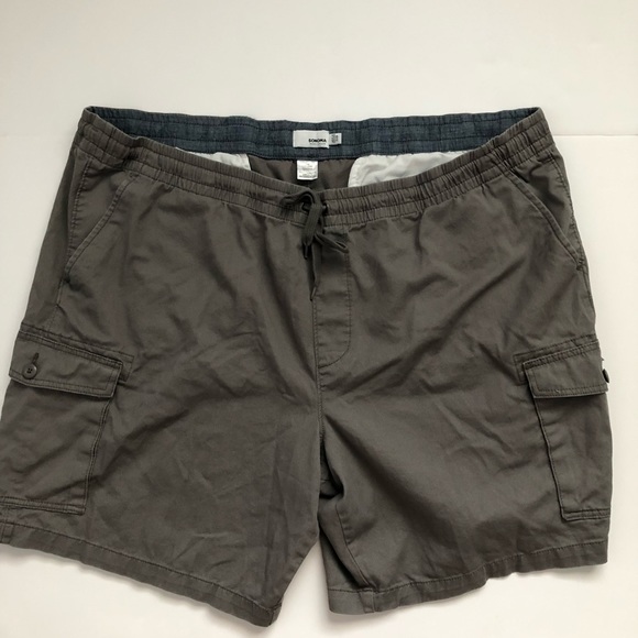 Sonoma Other - Sonoma Gray Elastic Waist Drawstring Cargo Shorts